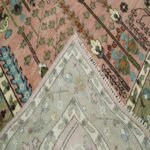 Handcrafted Oushak Wool Rug | Elegant Traditional Carpet Design view 4