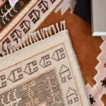 Moroccan Wool Rug | Handcrafted Geometric Floor Carpet view 22