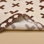 Modern Wool Moroccan Rug | Handwoven Geometric Design view 24