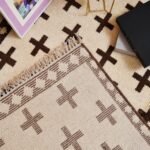 Modern Wool Moroccan Rug | Handwoven Geometric Design view 23