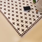 Modern Wool Moroccan Rug | Handwoven Geometric Design view 22