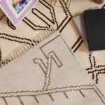 Designer Wool Moroccan Rug | Handmade Tribal Pattern view 24