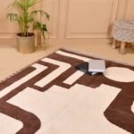 Premium Wool Moroccan Area Rug | Artisan Handmade Design view 18