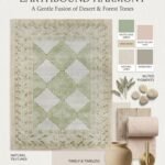 Handcrafted Wool Oushak Rug | Traditional Knotted Carpet view 21