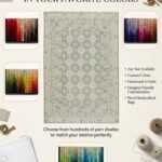 Luxury Underfoot | Hand Knotted Oushak Wool Carpets view 6