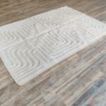 Handmade Moroccan Wool Carpet | Timeless Berber-Inspired Design view 24
