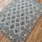 Indian Hand Tufted Wool Rug | Artisan Handmade Carpet view 26