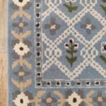 Indian Hand Tufted Wool Rug | Artisan Handmade Carpet view 24