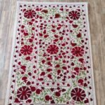 Designer Hand Tufted Wool Rug | Modern Geometric Pattern view 31