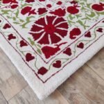 Designer Hand Tufted Wool Rug | Modern Geometric Pattern view 28
