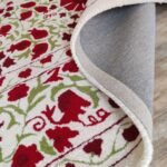 Designer Hand Tufted Wool Rug | Modern Geometric Pattern view 6