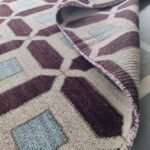 Traditional Hand Knotted Oushak Carpet | Premium Wool Rug view 18
