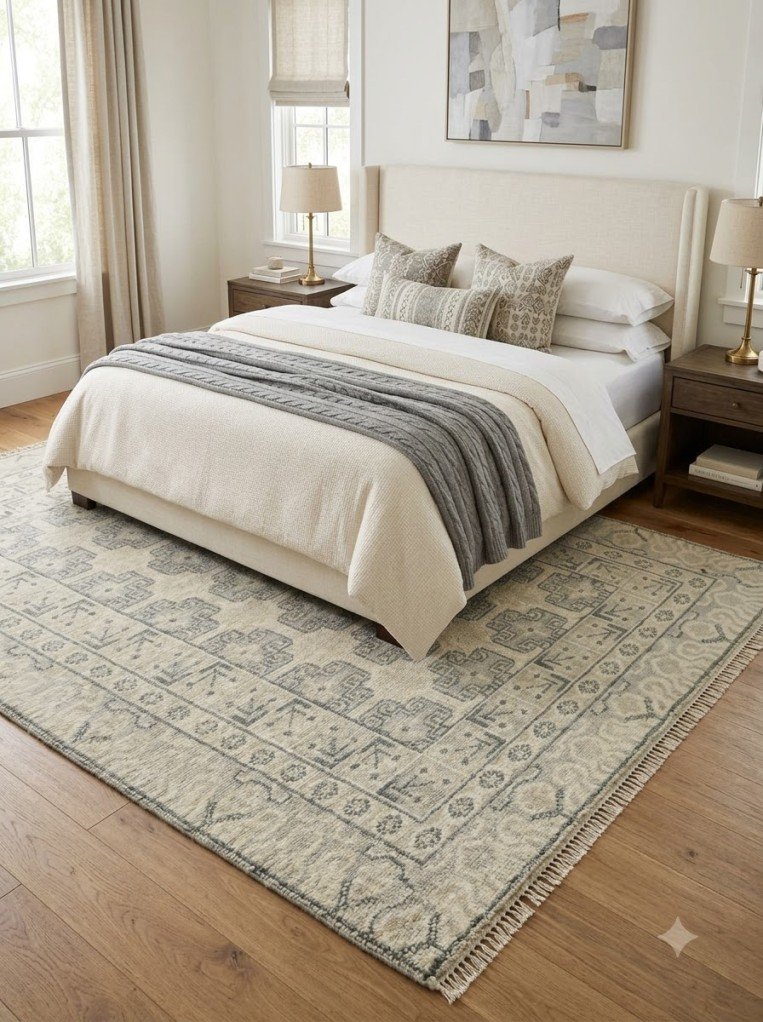 Luxury Underfoot | Hand Knotted Oushak Wool Carpets