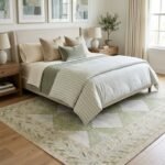 Handcrafted Wool Oushak Rug | Traditional Knotted Carpet view 17