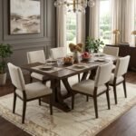 High Quality Wool Oushak Carpet | Hand Knotted Luxury Rug view 3