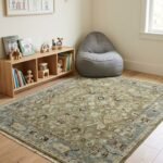 Heritage in Every Knot | Hand Knotted Oushak Carpet view 11