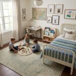 Indian Handmade Oushak Carpets | Hand Knotted Luxury Rugs view 10