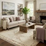 High Quality Wool Oushak Carpet | Hand Knotted Luxury Rug view 18