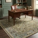 Heritage in Every Knot | Hand Knotted Oushak Carpet view 12