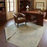 Indian Handmade Oushak Carpets | Hand Knotted Luxury Rugs view 12