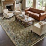 Heritage in Every Knot | Hand Knotted Oushak Carpet view 13