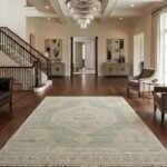 Indian Handmade Oushak Carpets | Hand Knotted Luxury Rugs view 17