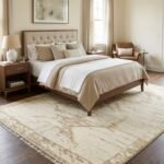 High Quality Wool Oushak Carpet | Hand Knotted Luxury Rug view 6