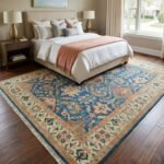 Oushak Style Wool Carpet | Traditional Hand Knotted Rug view 18