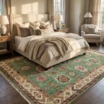 Custom Wool Oushak Carpet | Hand Knotted Handmade Rug view 18
