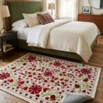 Designer Hand Tufted Wool Rug | Modern Geometric Pattern view 4