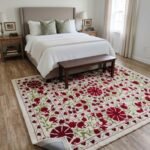 Designer Hand Tufted Wool Rug | Modern Geometric Pattern view 22