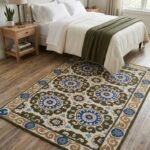 Hand Tufted Wool Area Rug | Custom Handmade Carpet view 11