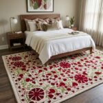 Designer Hand Tufted Wool Rug | Modern Geometric Pattern view 21