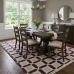 Traditional Hand Knotted Oushak Carpet | Premium Wool Rug view 16
