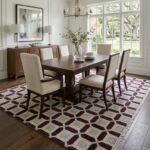 Traditional Hand Knotted Oushak Carpet | Premium Wool Rug view 15