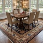 Premium Handmade Oushak Wool Carpet | Hand Knotted Rug view 16