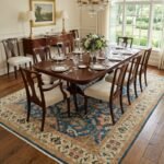 Oushak Style Wool Carpet | Traditional Hand Knotted Rug view 16