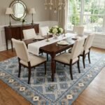 Indian Hand Tufted Wool Rug | Artisan Handmade Carpet view 14