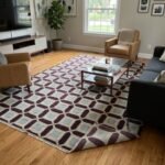 Traditional Hand Knotted Oushak Carpet | Premium Wool Rug view 12