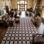 Traditional Hand Knotted Oushak Carpet | Premium Wool Rug view 9