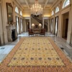 Large Hand Knotted Wool Oushak Carpet | Luxury Floor Rug view 17