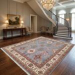 Hand Knotted Wool Oushak Rug | Heritage Inspired Carpet view 18