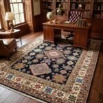 Premium Handmade Oushak Wool Carpet | Hand Knotted Rug view 5