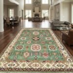 Custom Wool Oushak Carpet | Hand Knotted Handmade Rug view 12