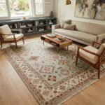 Classic Wool Oushak Carpet | Hand Knotted Artisan Rug view 1