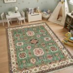 Custom Wool Oushak Carpet | Hand Knotted Handmade Rug view 10