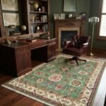 Custom Wool Oushak Carpet | Hand Knotted Handmade Rug view 8