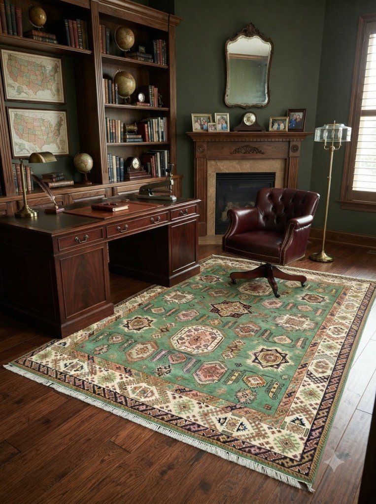 Custom Wool Oushak Carpet | Hand Knotted Handmade Rug