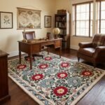 Custom Hand Tufted Wool Rug | Bespoke Handmade Carpet view 9