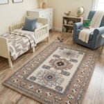 Handmade Hand Tufted Wool Rug | Modern Interior Design view 2